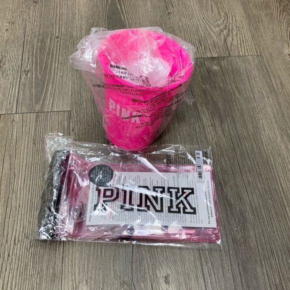 PINK Victoria's Secret Accessories - ❗️SOLD❗️PINK Cup with float and water resistant